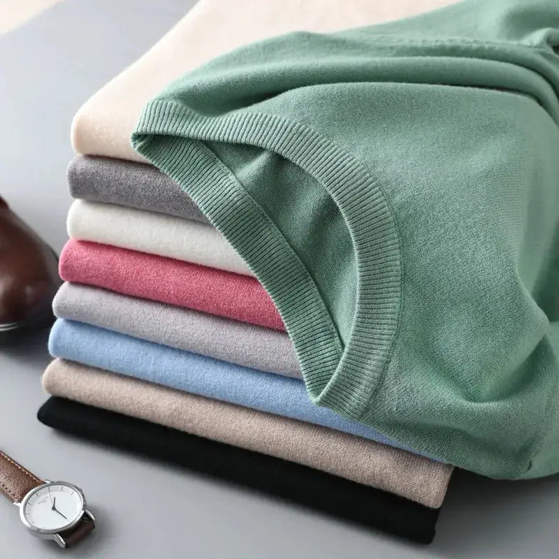 Auro – Men's Cashmere-Style T-Shirt