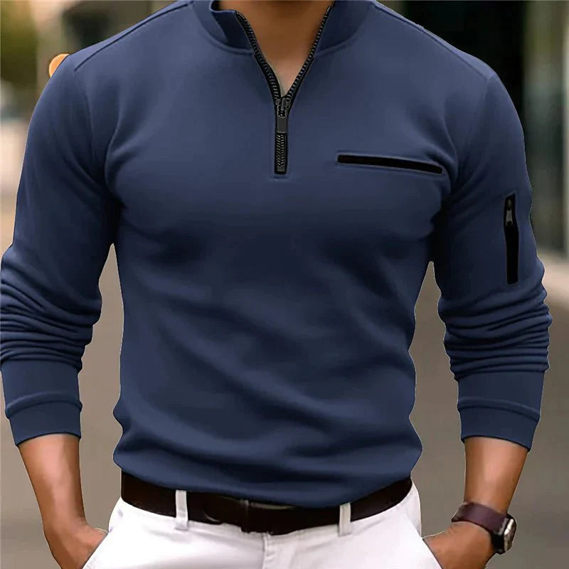 Max™ - Men's Quarter-Zip Polo Shirt