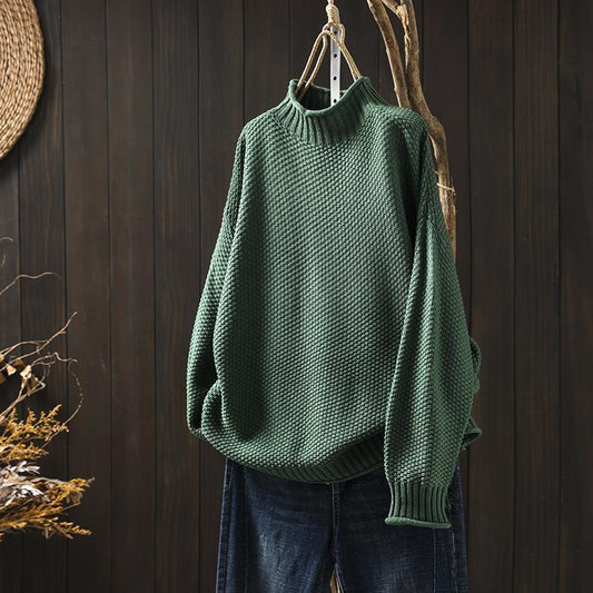 Lucy - High Neck Knitted Sweater
