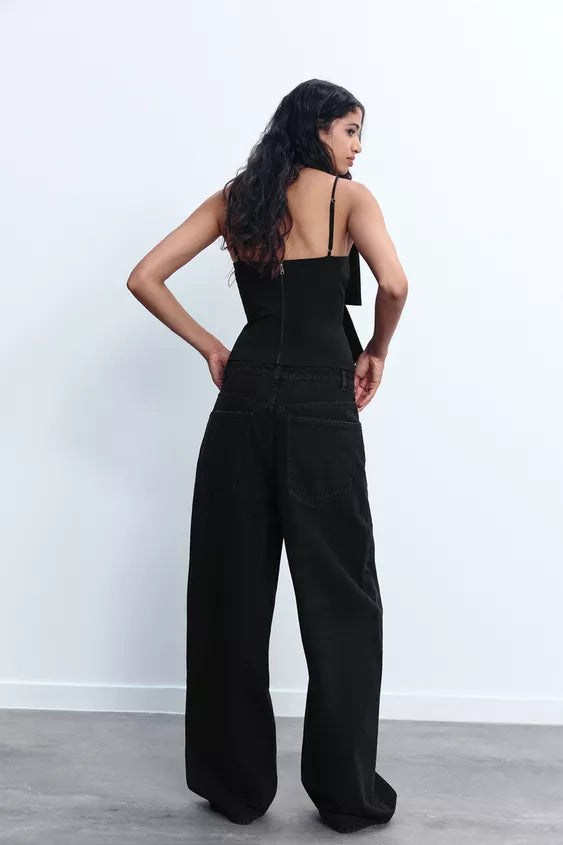 Gema - Bow Crop Top