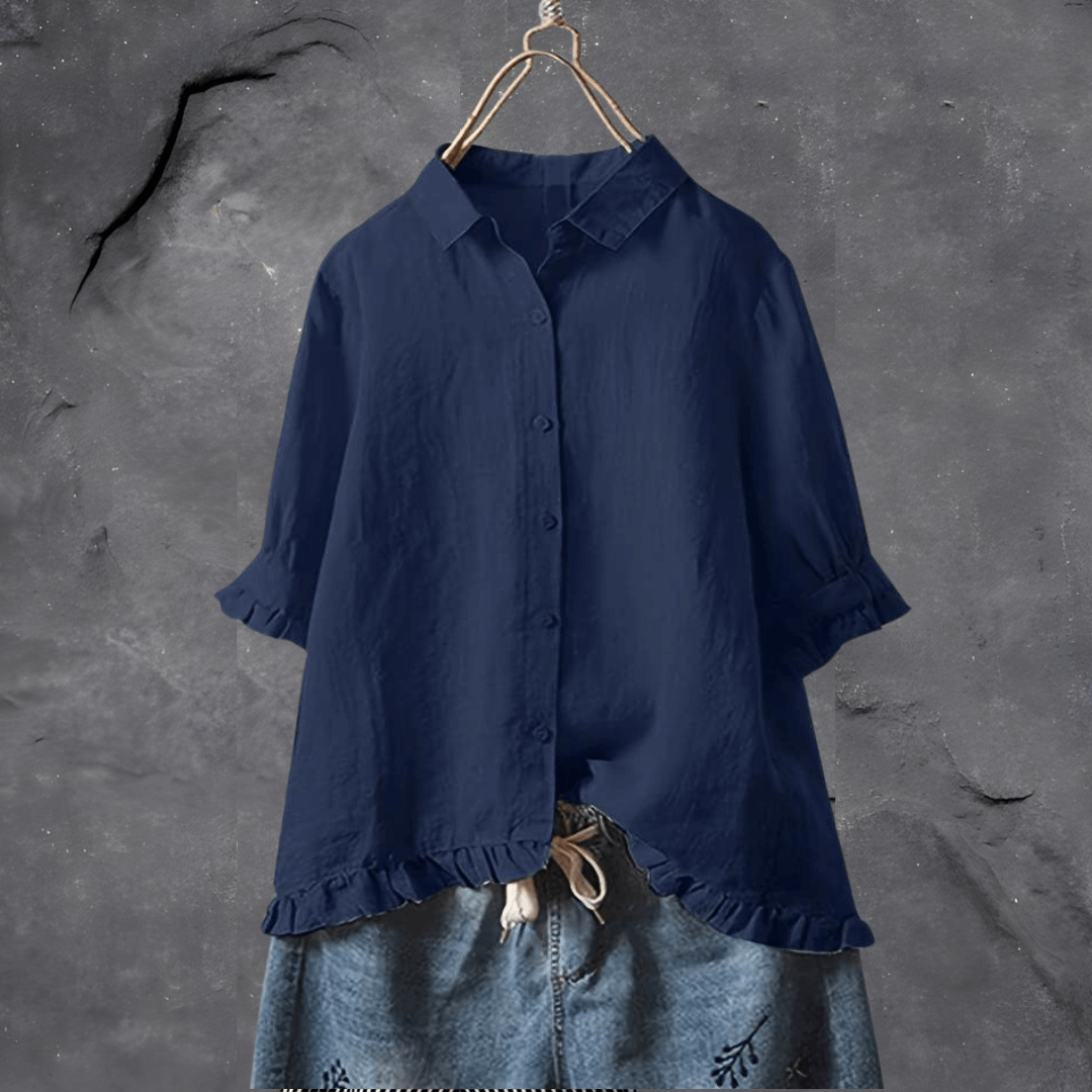 Elisabeth - Elegant cotton shirt
