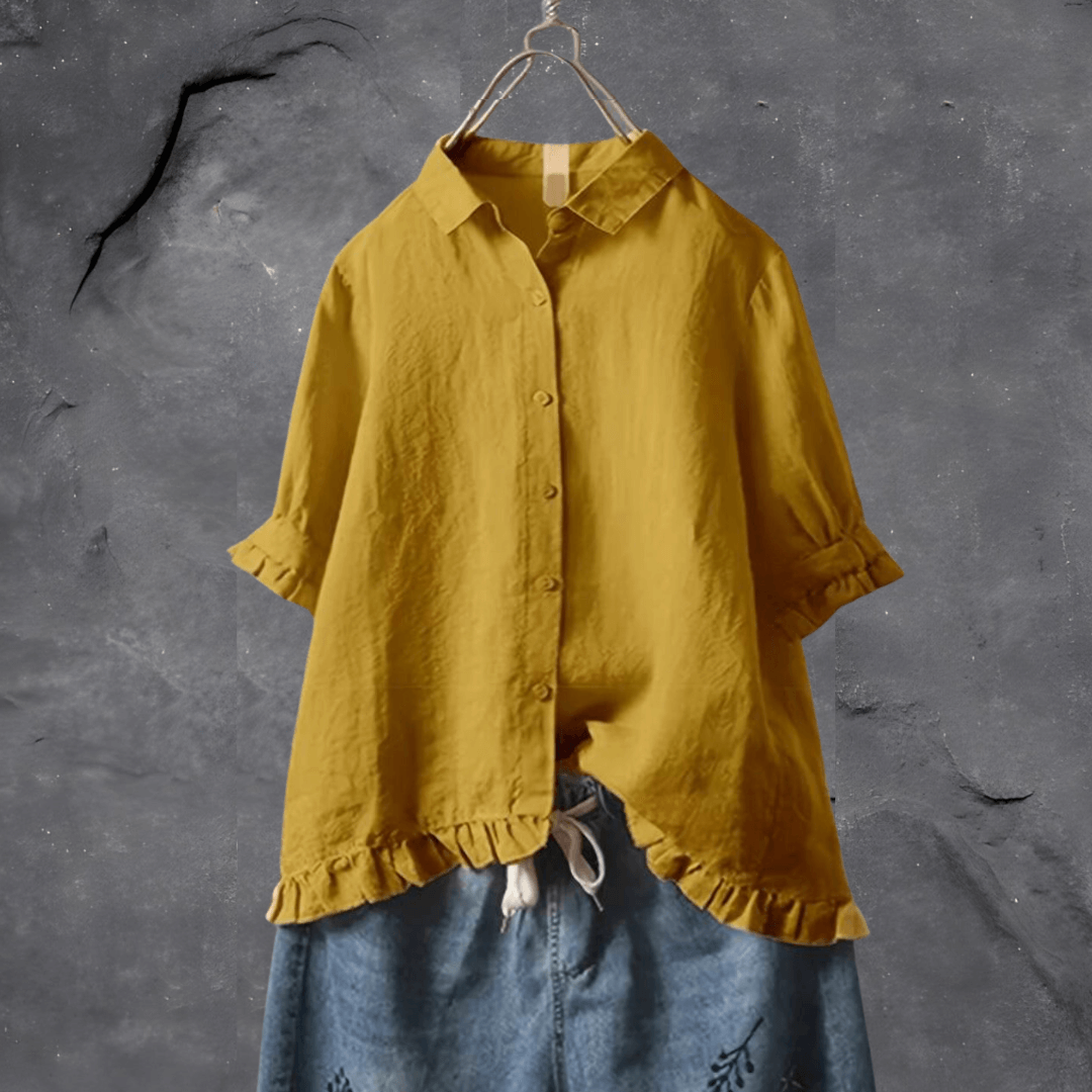 Elisabeth - Elegant cotton shirt