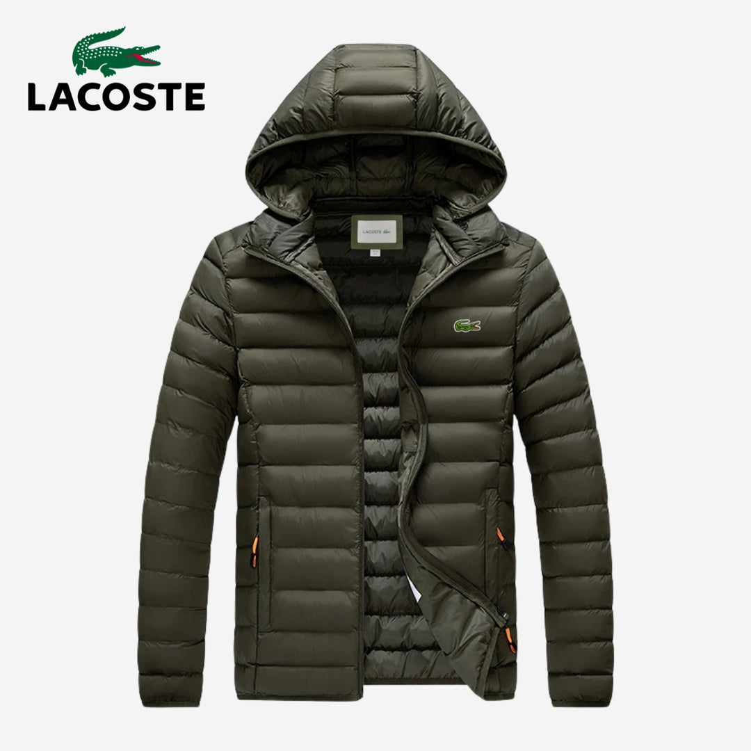 Lacoste Hooded Bomber Jacket