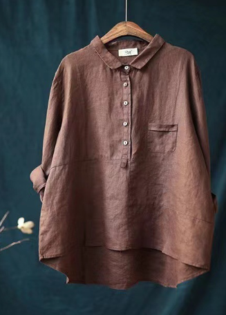 Alondra - Loose-Fit Linen Shirt