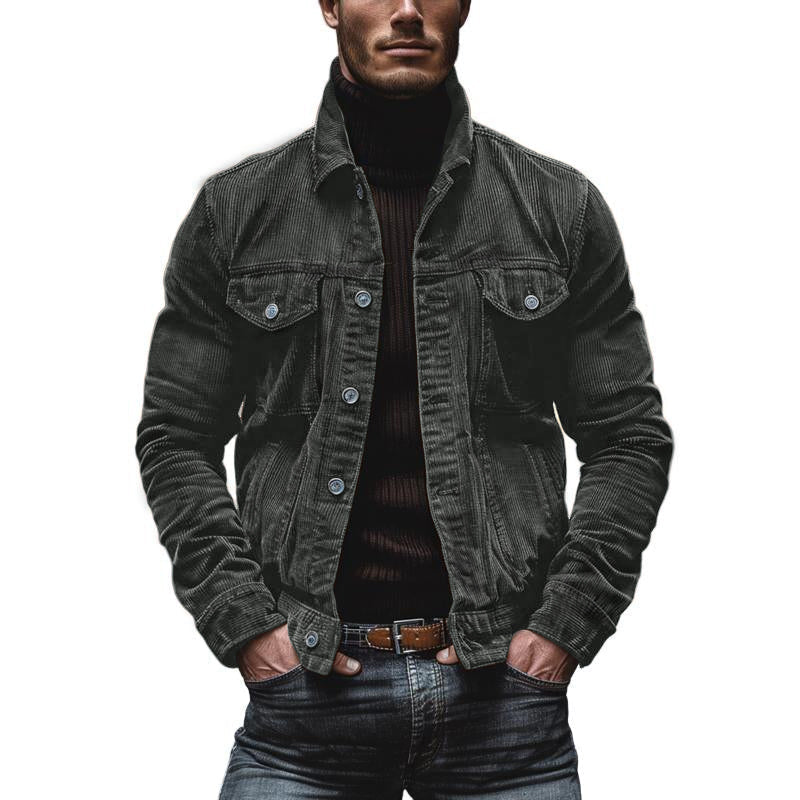 Eddie - Retro Corduroy Jacket for Men