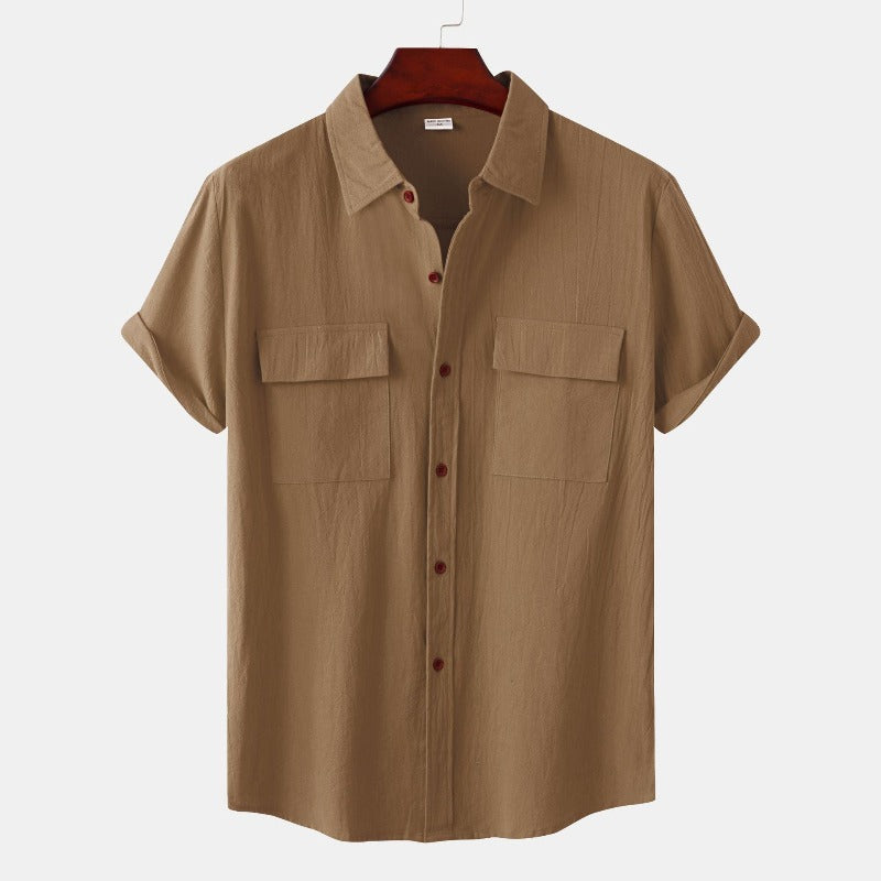 Aurelio - Casual Linen Shirt for Men