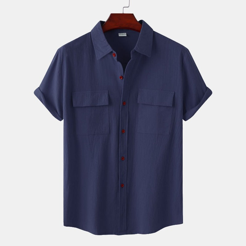 Aurelio - Casual Linen Shirt for Men