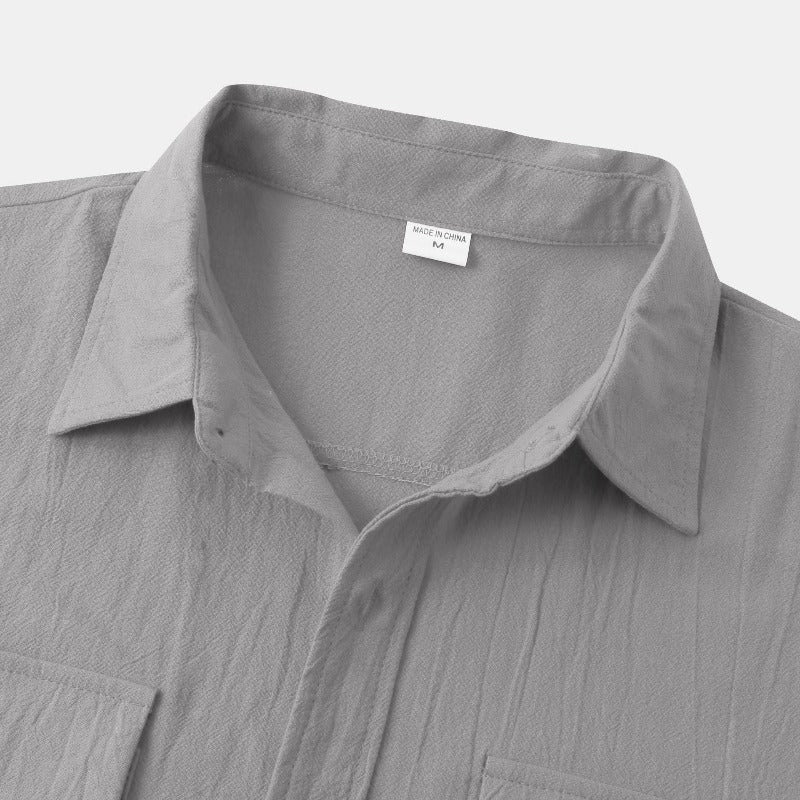 Aurelio - Casual Linen Shirt for Men