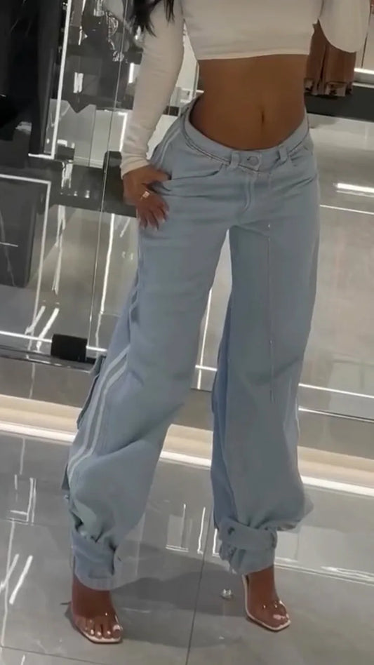 Amor - Casual Style Jeans Trousers