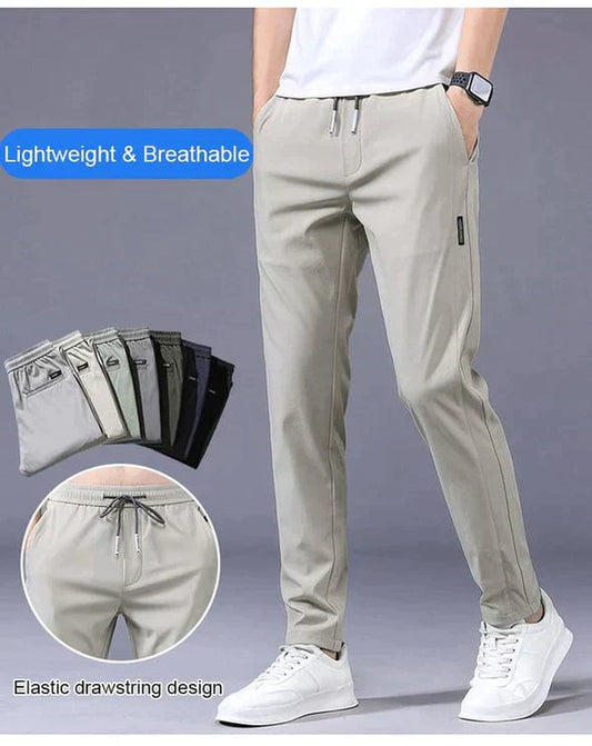 Ronald - Quick Dry Elastic Trousers for Men