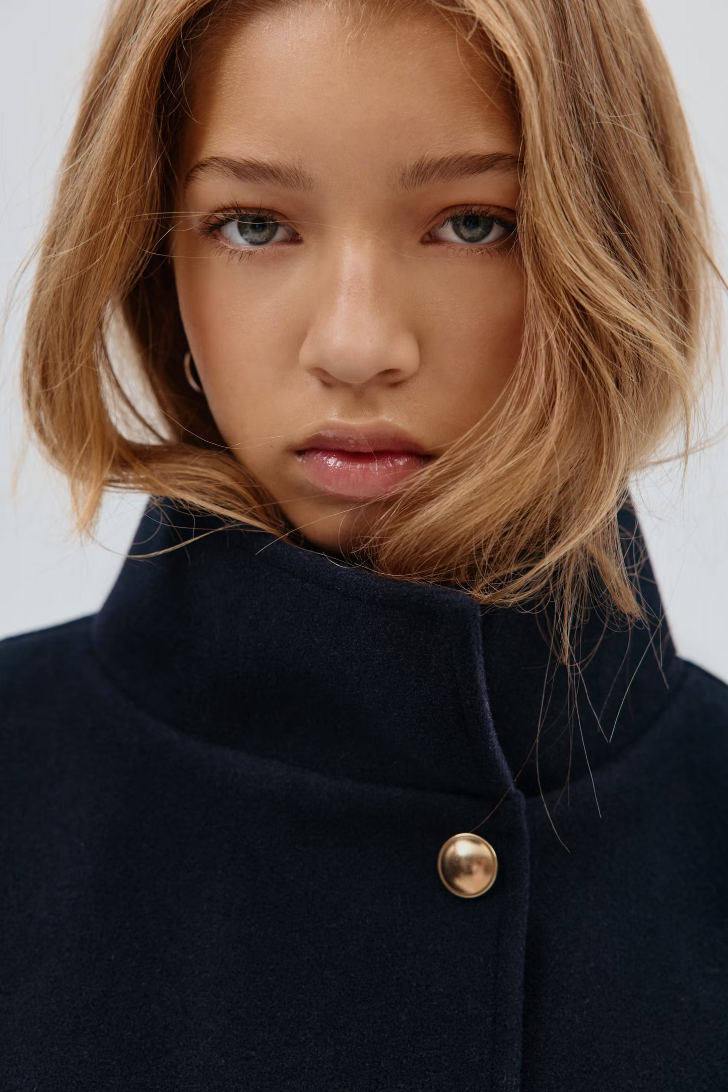 Cassie - Belted Cape Coat