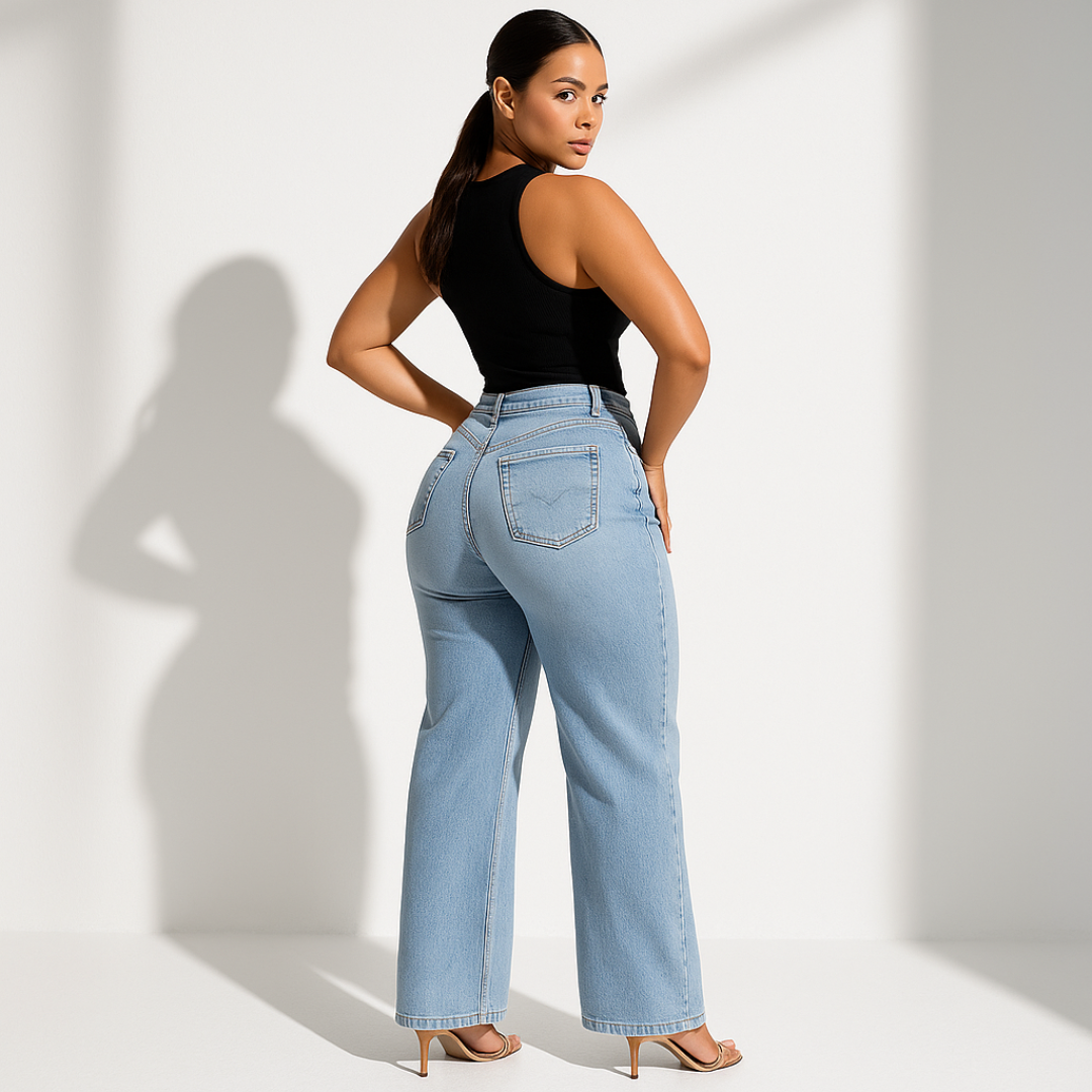 Selena -Mid-Rise Jeans