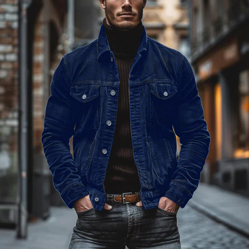 Eddie - Retro Corduroy Jacket for Men