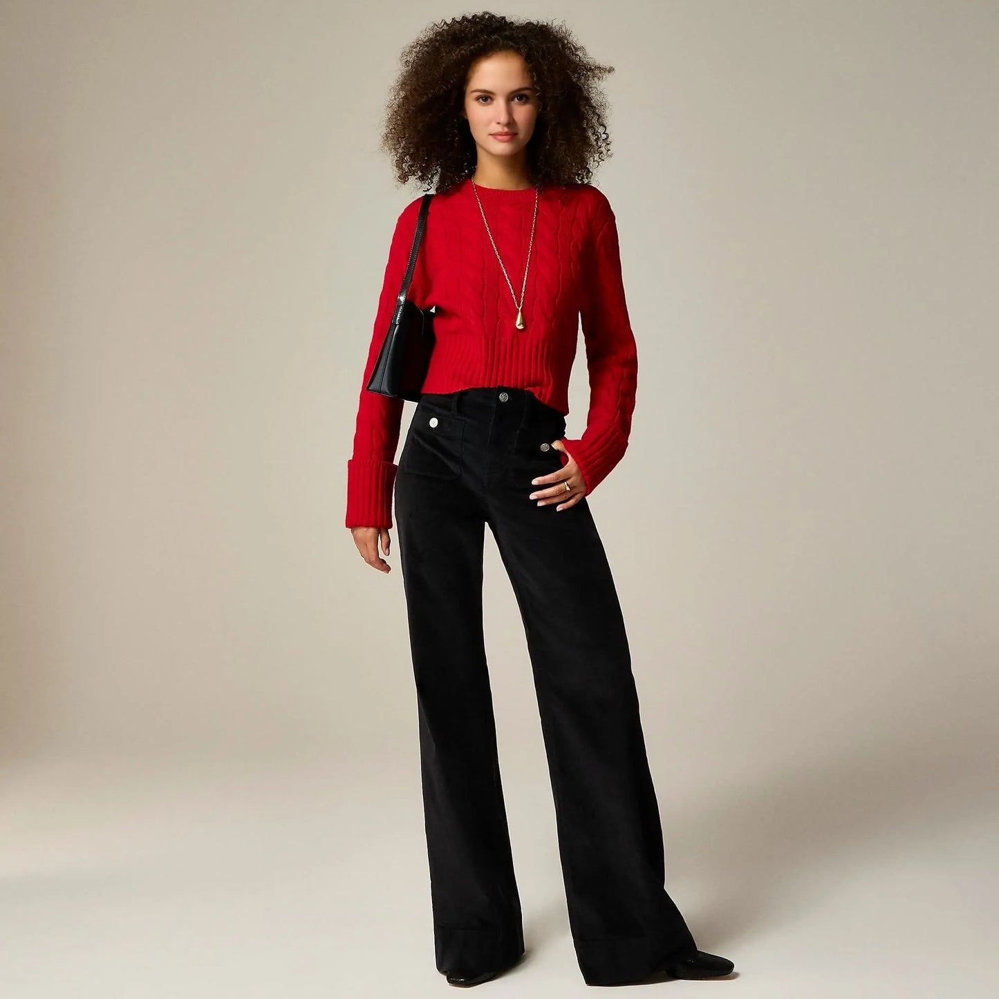 Saida™  - Wide-leg sailor-style jeans