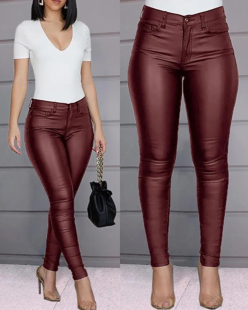 Anelies - Leather Trousers