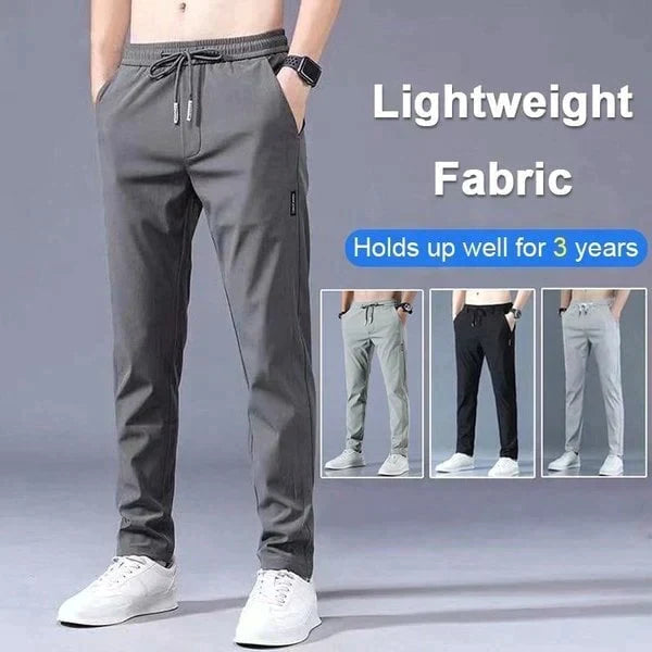 Ronald - Quick Dry Elastic Trousers for Men