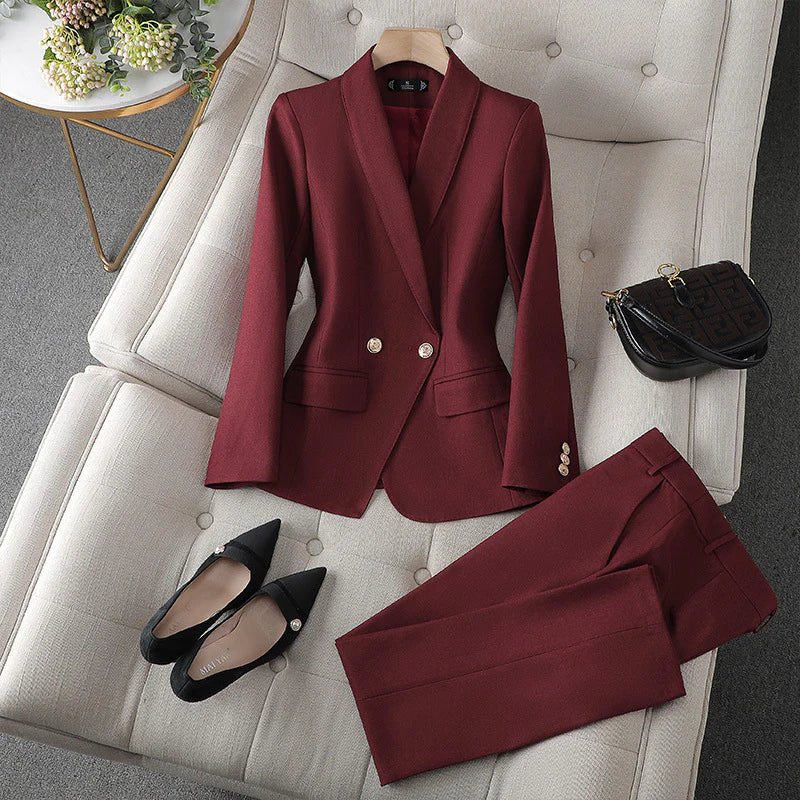 Kalea™ - Luxury Two-Piece Blazer and Trousers Set