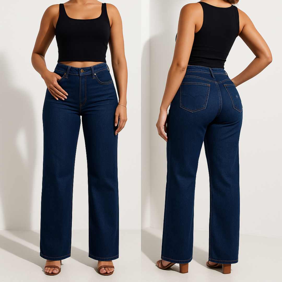 Selena -Mid-Rise Jeans