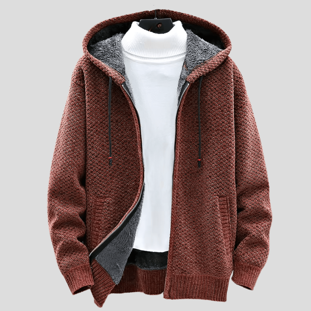 Warner - Knit Hoodie Sweatshirt