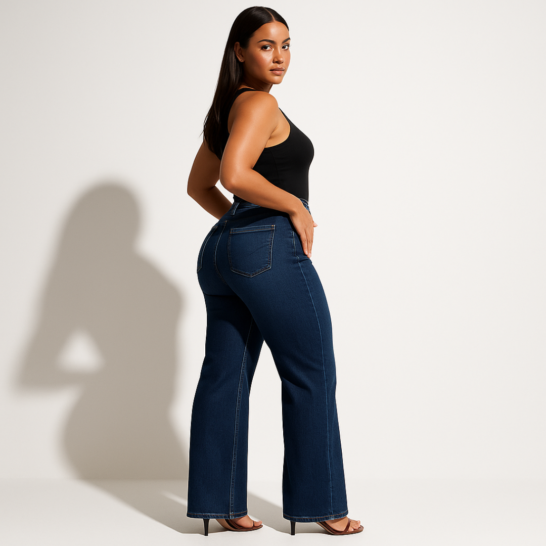 Selena -Mid-Rise Jeans