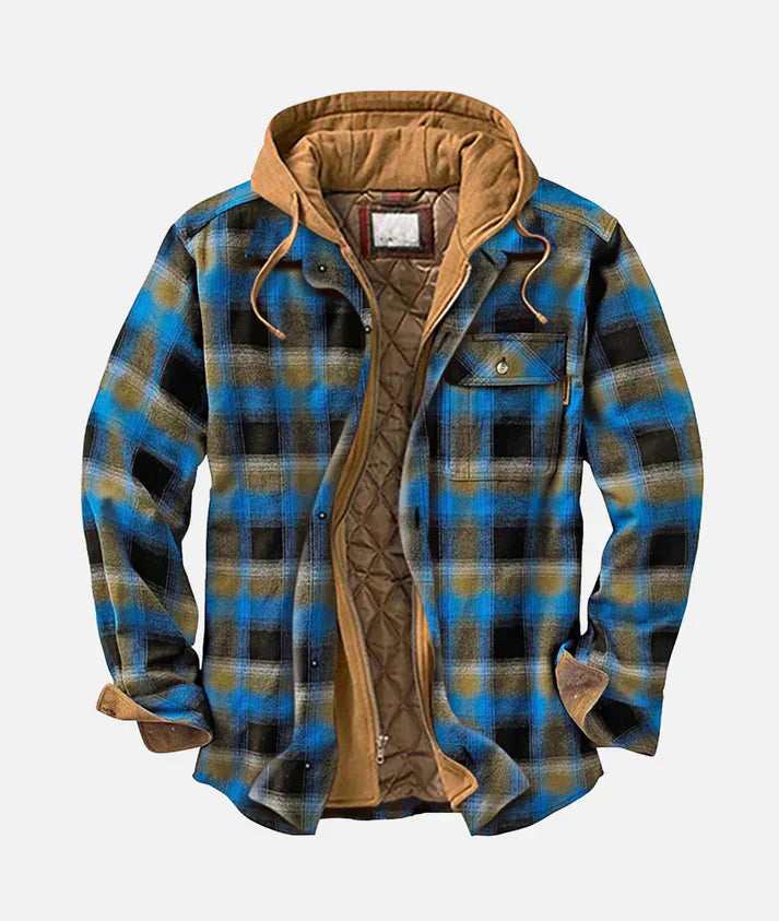Lenoir - Checked Patchwork Jacket