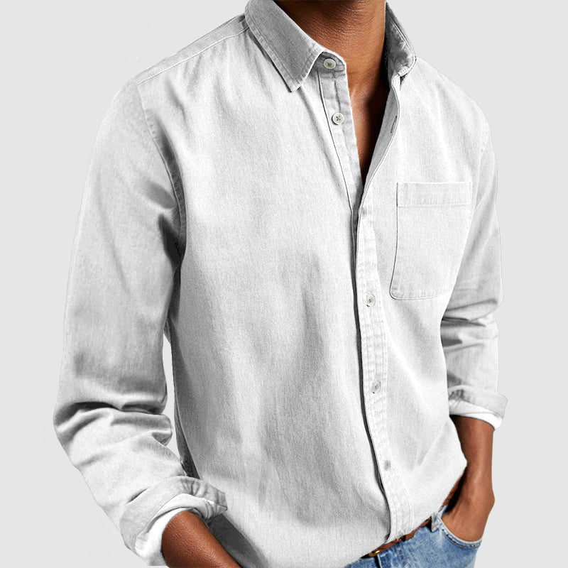 Gabriel™ - Basic Cotton Shirt for Men