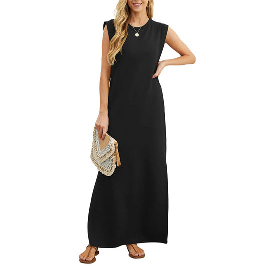 Adrienna - Comfortable Loose-Fitting Long Dress
