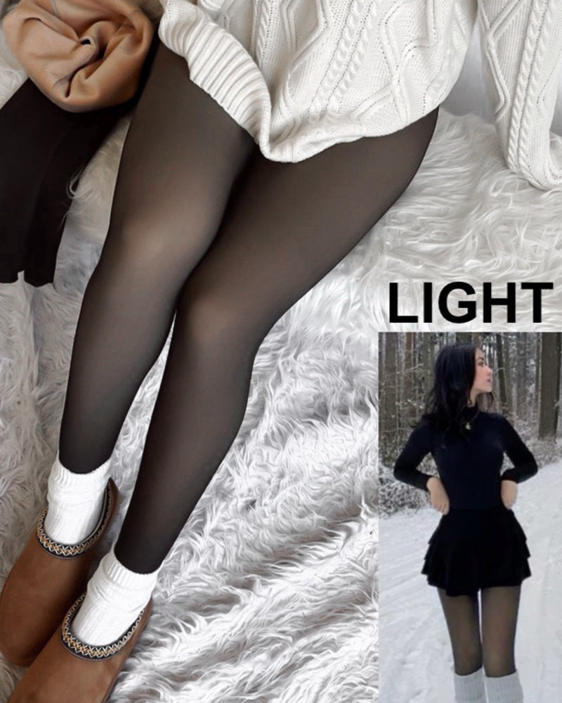 Mary - Sheer Tights with Lining