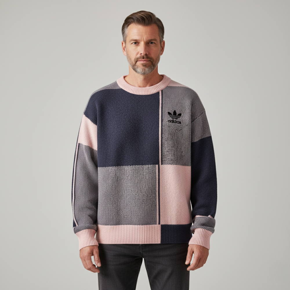 Adidas Retro Blocks Jumper
