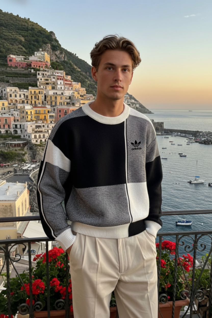 Adidas Retro Blocks Jumper