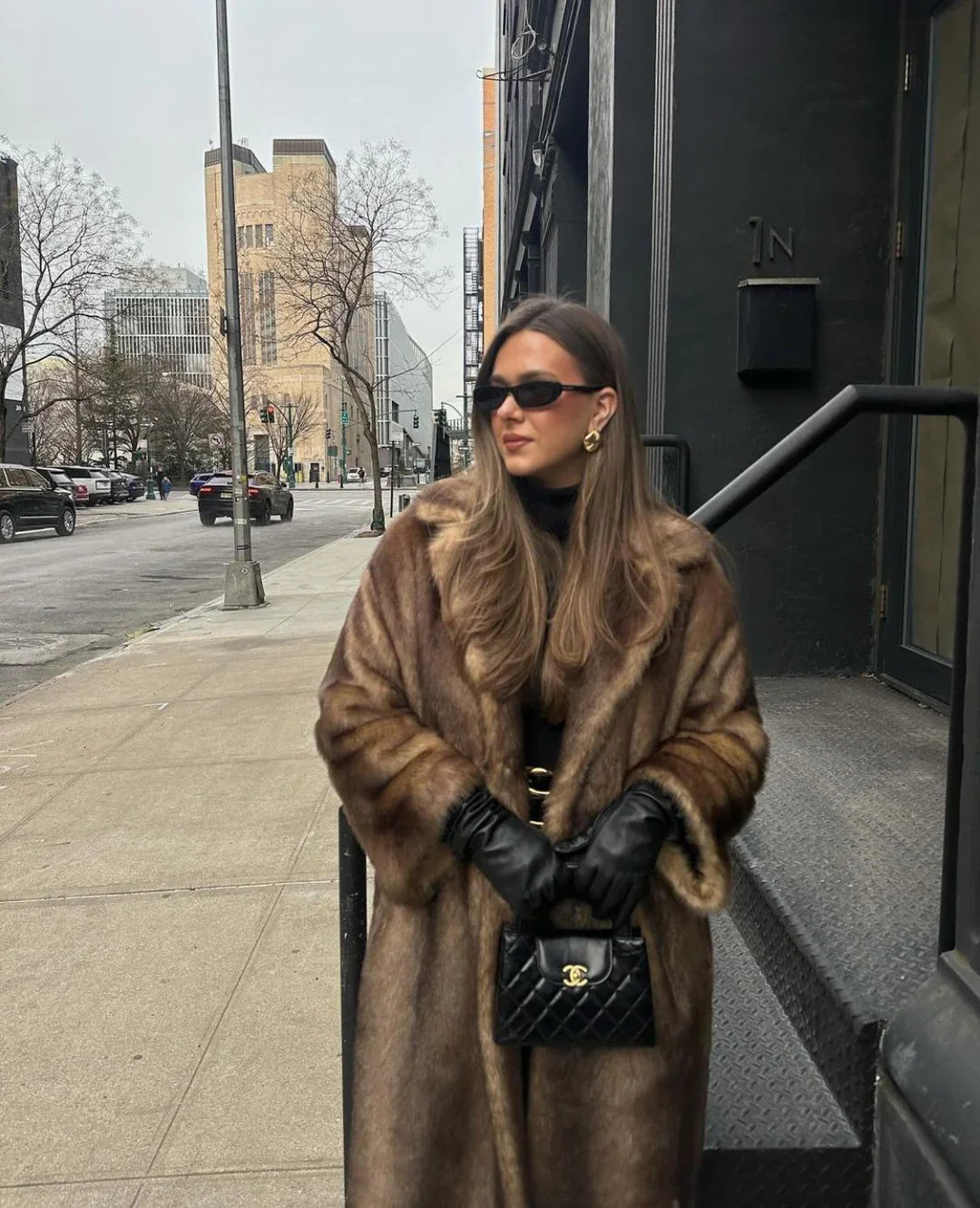Riley - Elegant Fur Coat for Women