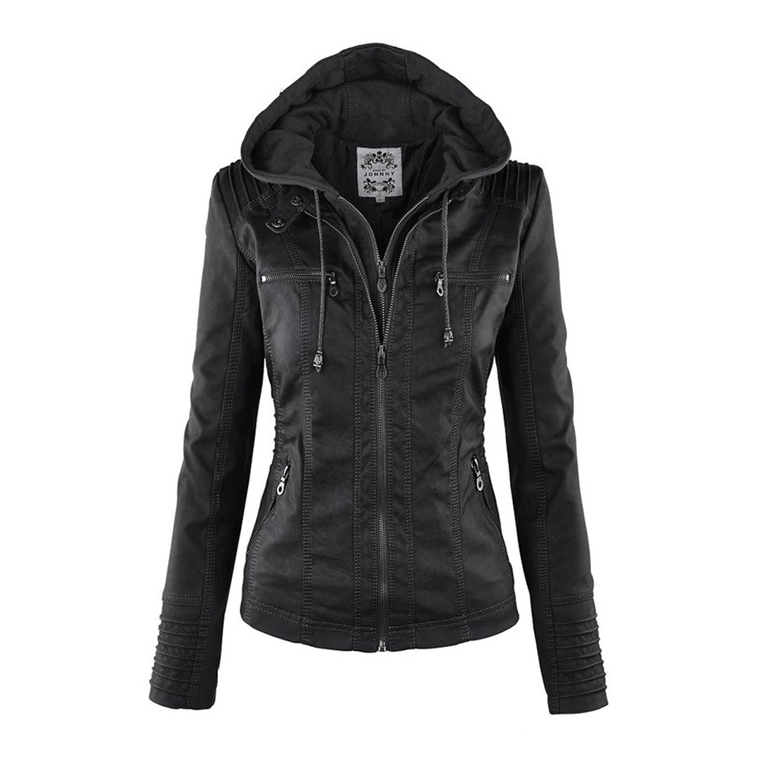 Eliana - Elegant Leather Jacket