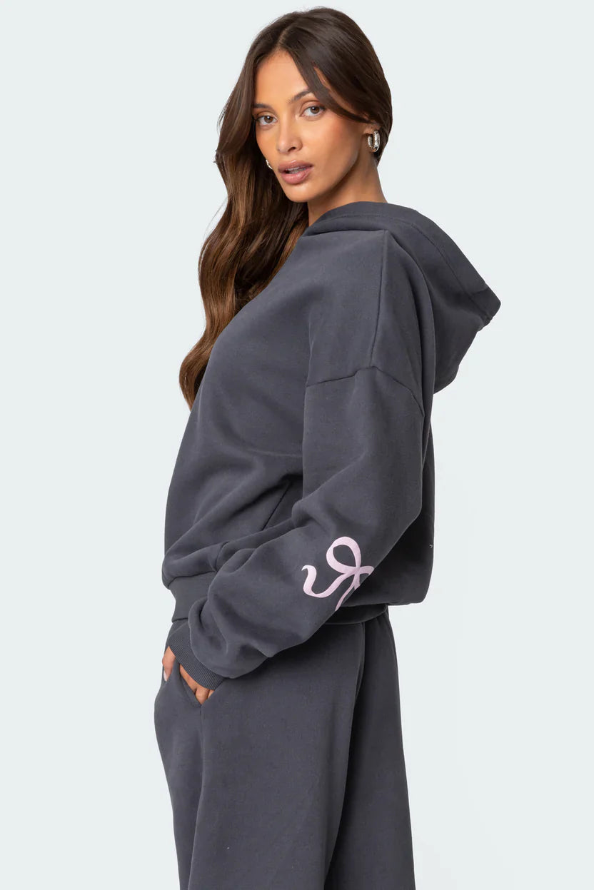 Dafne - Tracksuit with Bow Details