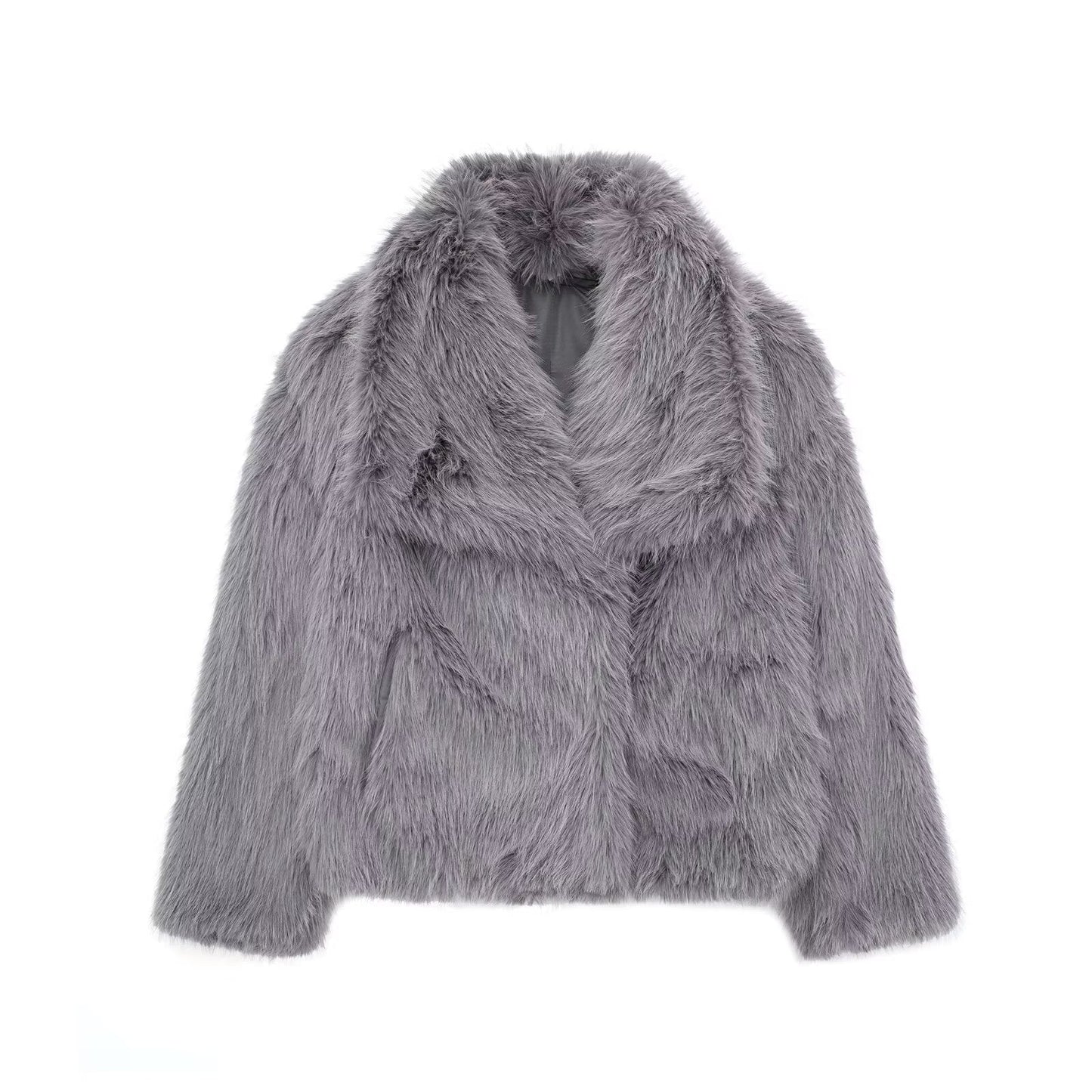 Sophie - Synthetic Fur Coat