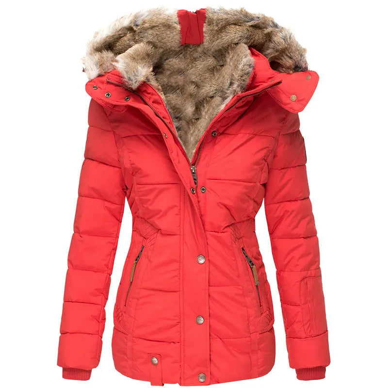 Agripina - Winter coat with fleece lining