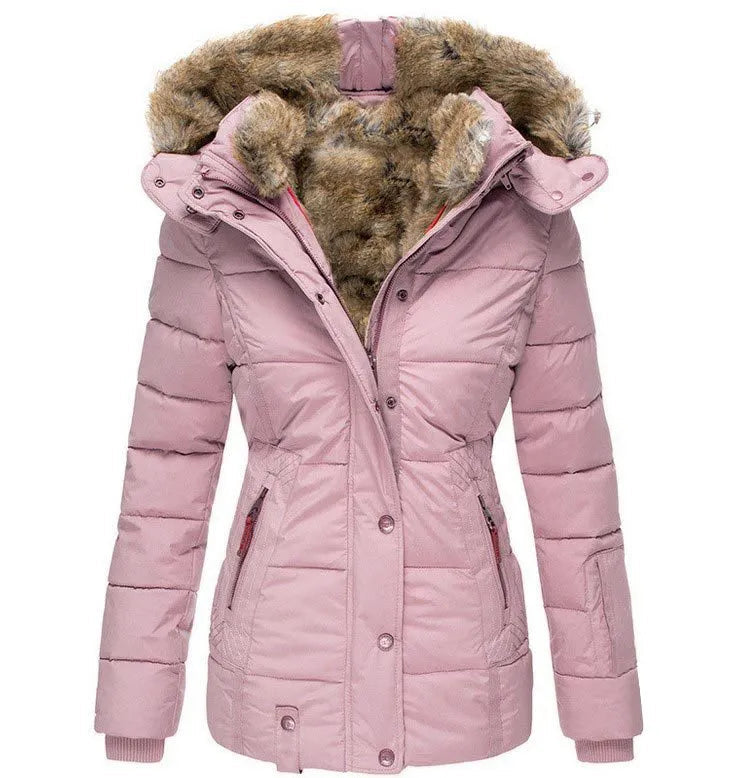 Agripina - Winter coat with fleece lining