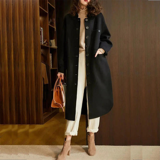 Millie - Long Cashmere Coat