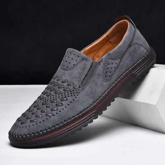 Cristian - Leather loafers for men