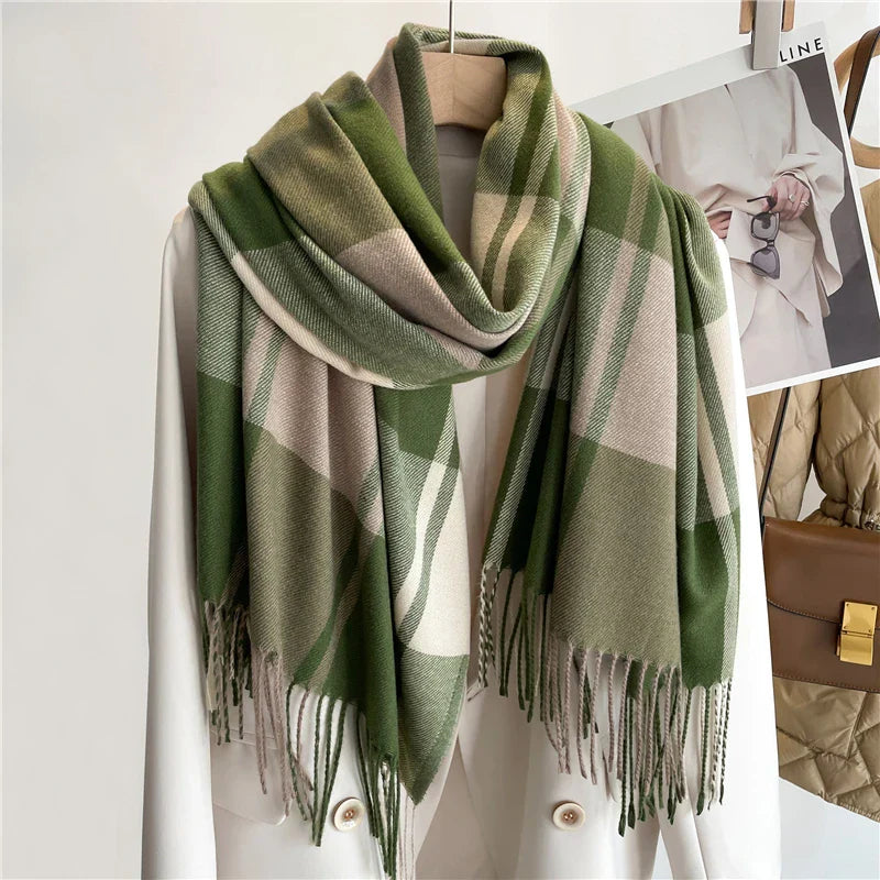 Lidia™ - Plaid scarf