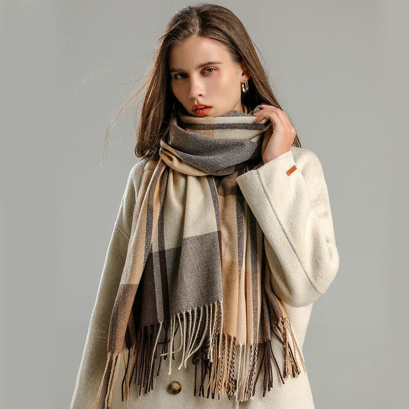 Lidia™ - Plaid scarf
