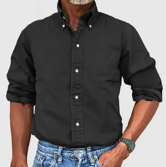 Mikel™ - Basic Cotton Shirt for Men