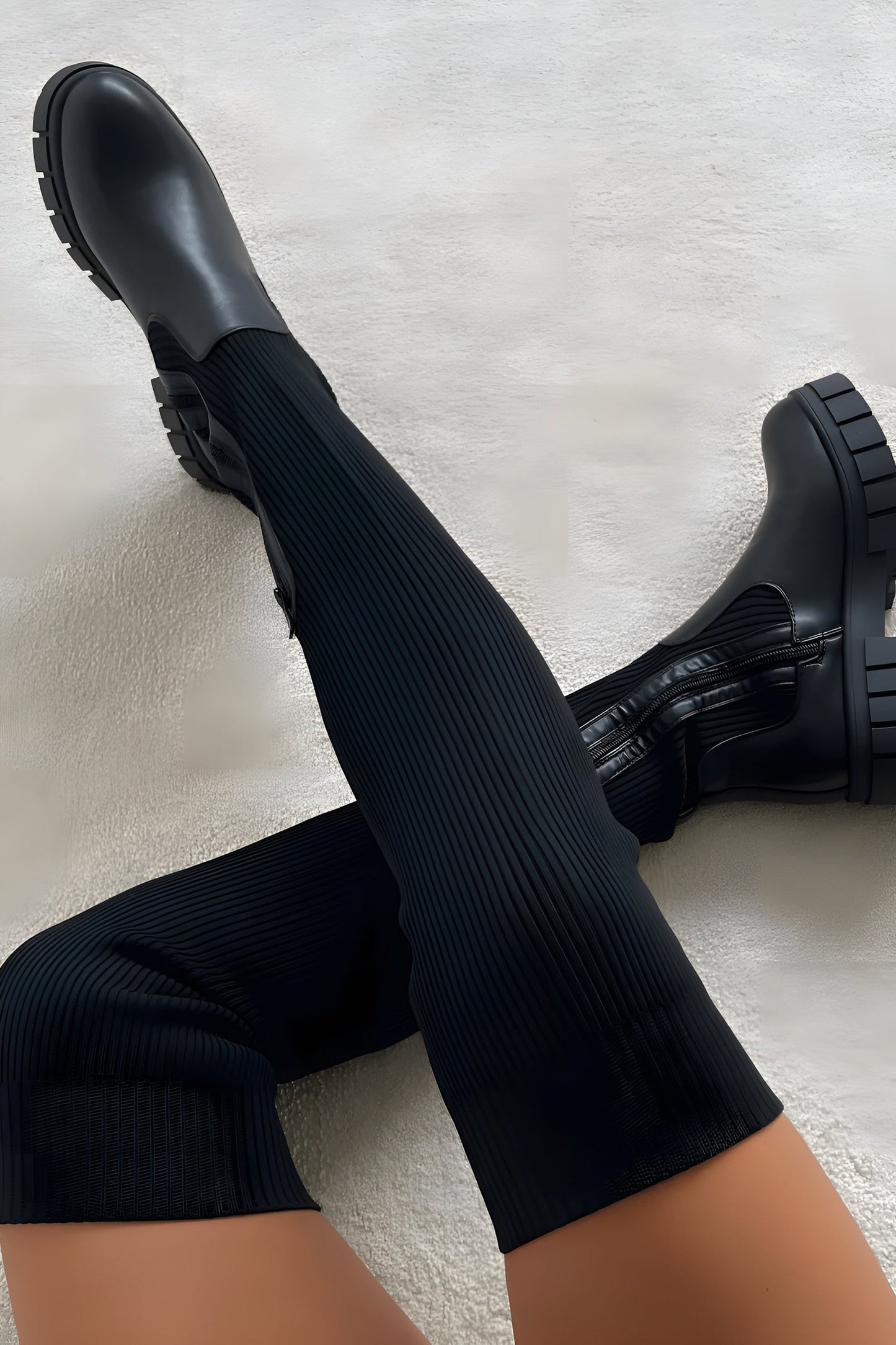 Aisha - Stylish Elasticated Boots