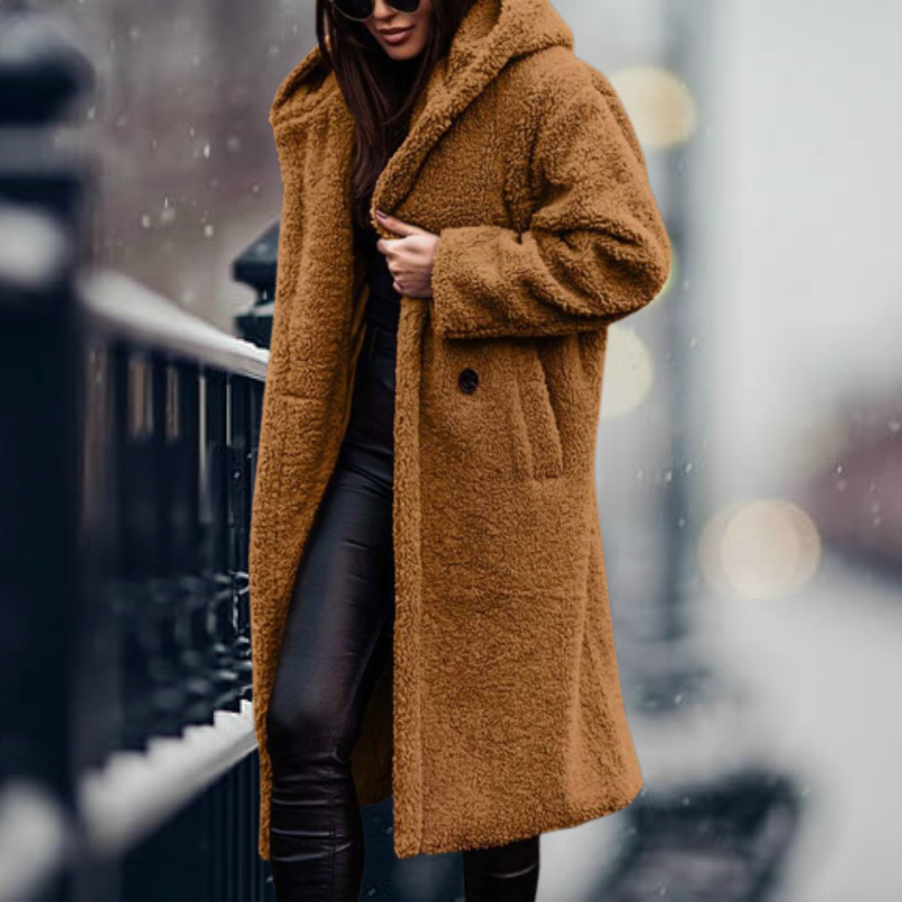 Fiorella™ - Long Fleece Coat