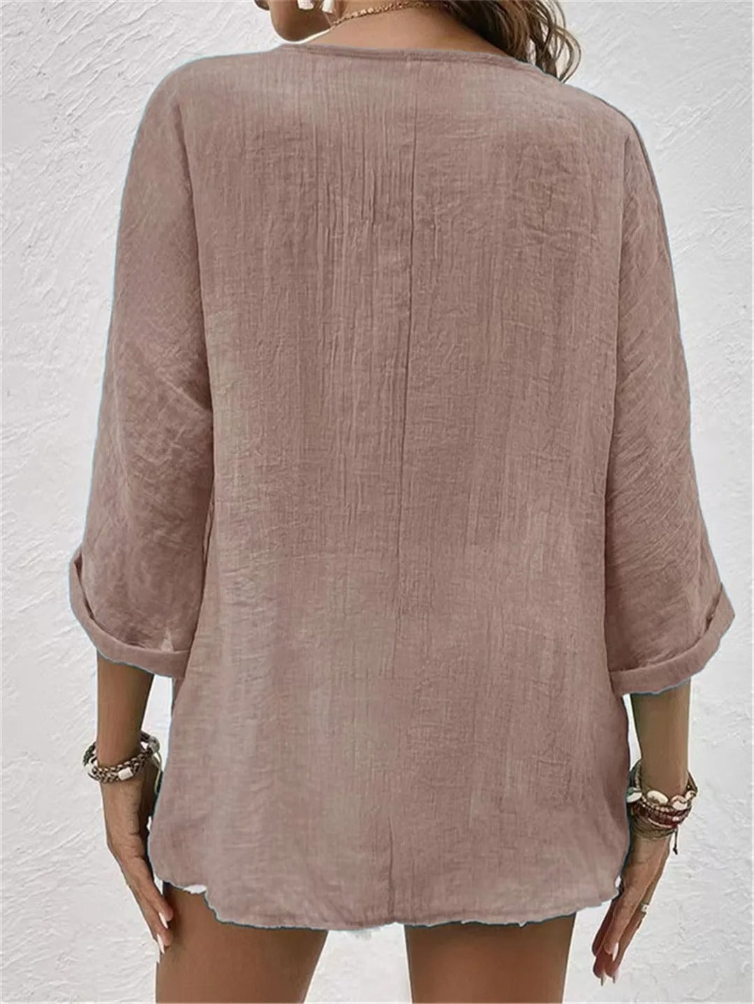 Josephine™ - Breezy Top with V-Neck