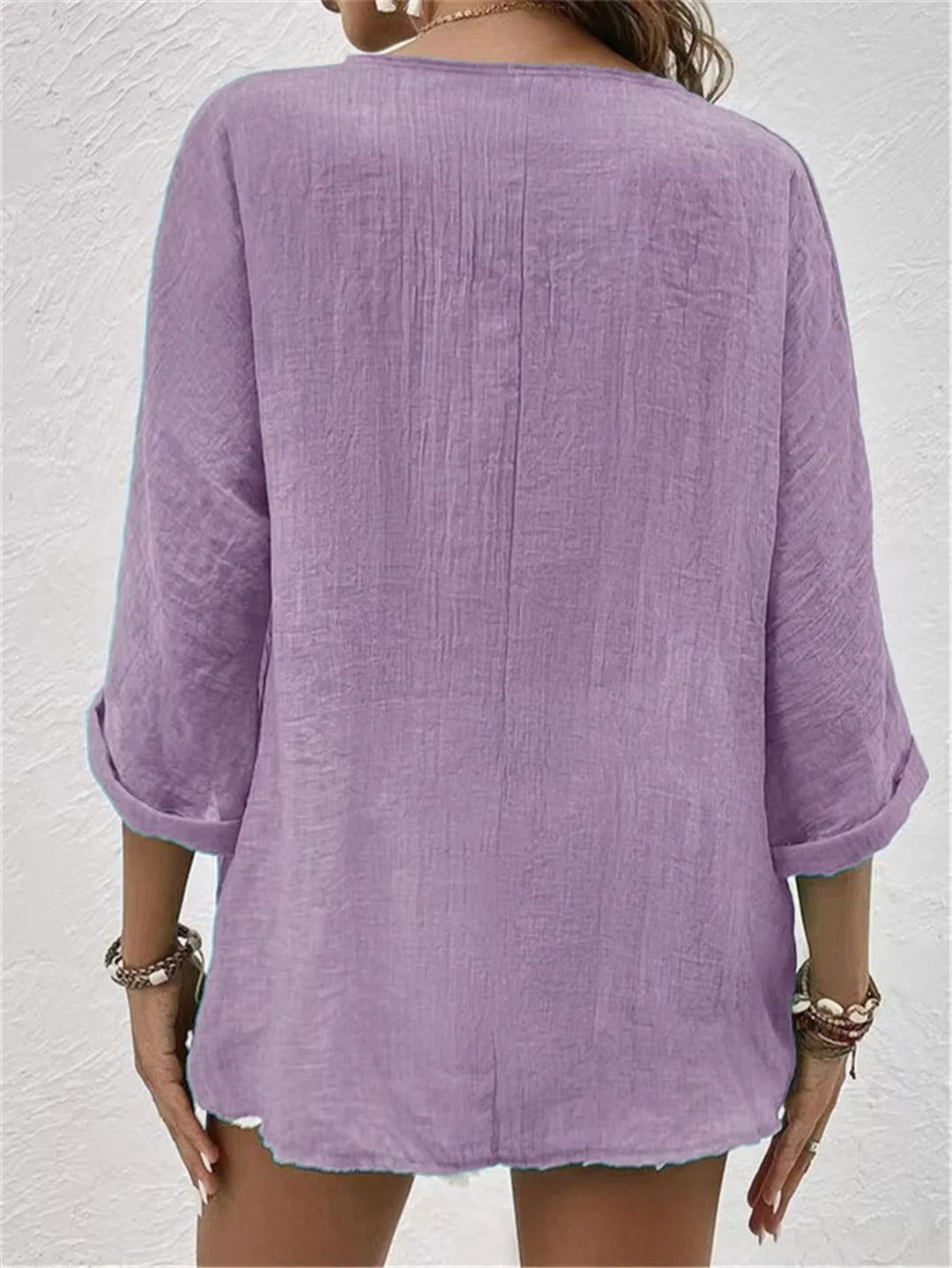 Josephine™ - Breezy Top with V-Neck