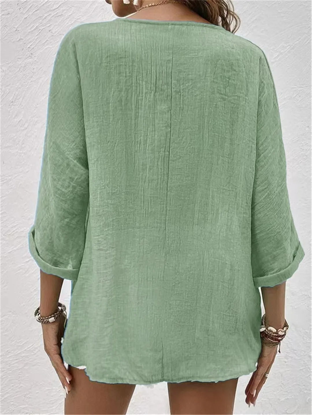 Josephine™ - Breezy Top with V-Neck