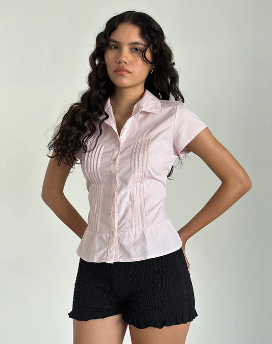 Minta - Poplin Blouse Top