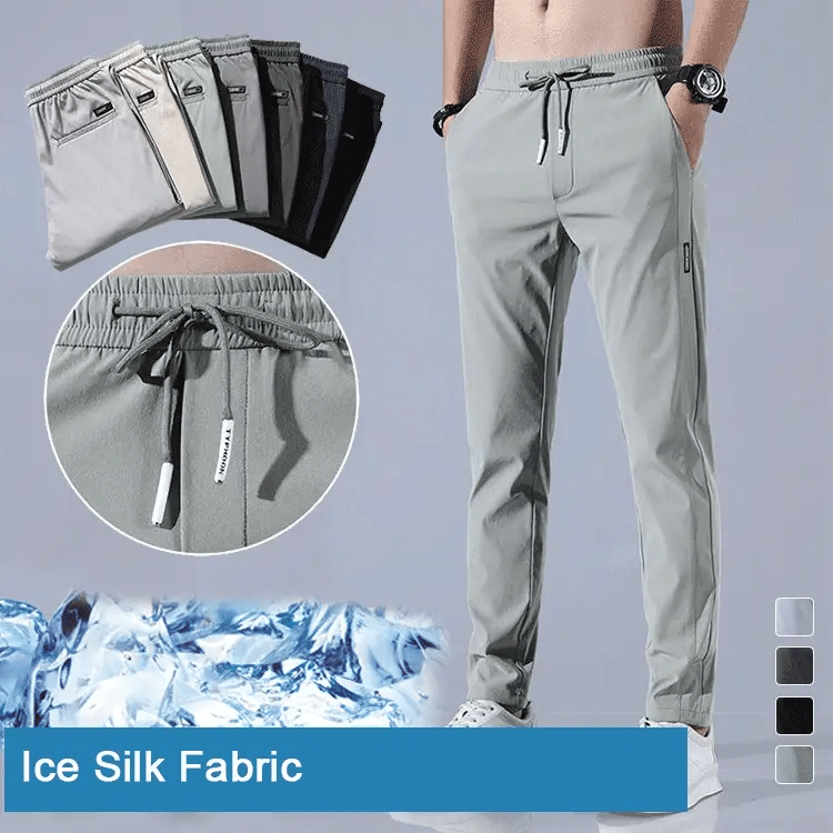 Ronald - Quick Dry Elastic Trousers for Men