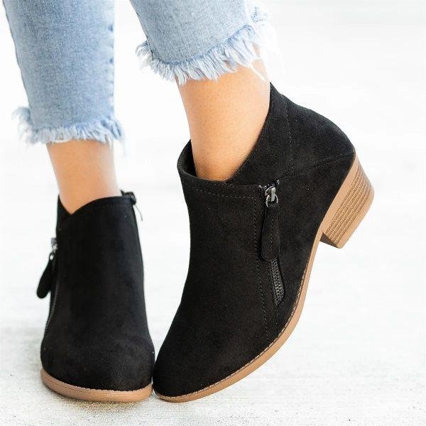 Jacinta™ - Elegant Ankle Boots