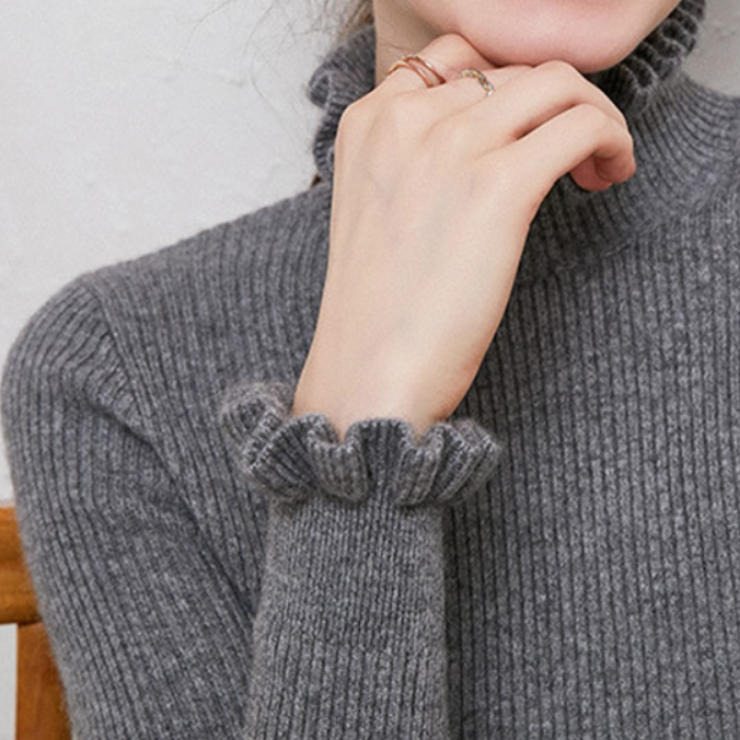 Nina - Cashmere Turtleneck Jumper